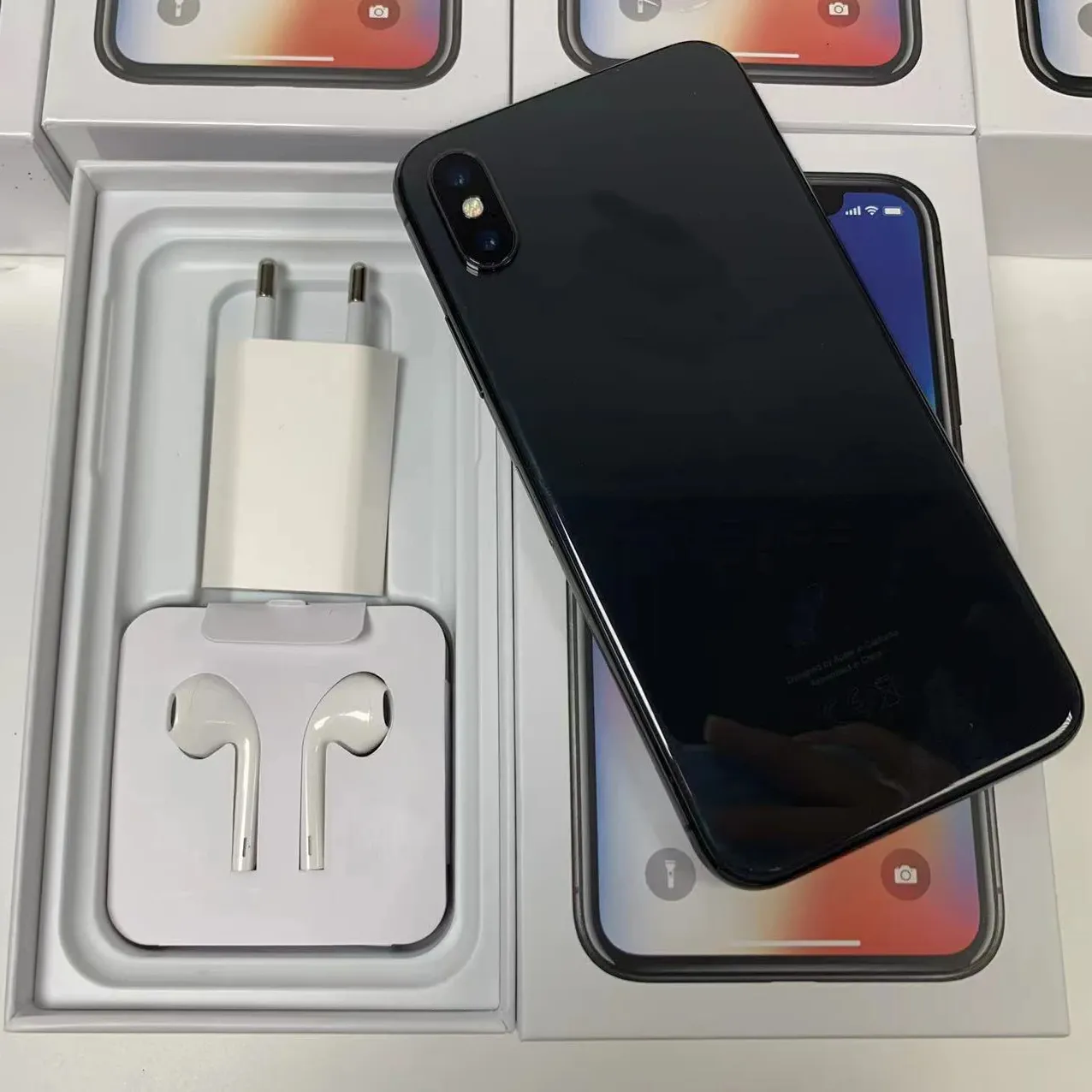 Teléfono móvil usado para Apple iPhone x Teléfono móvil inteligente original desbloqueado de segunda mano Teléfono móvil usado para Iphone X