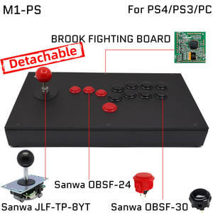 Controlador de consola de juegos móvil hitbox Arcade fighting stick omputer, controlador de juegos rcade