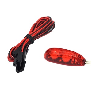 RC FPV Drone Night Navigation ไฟ LED w เปลือกไฟฉาย12V/5V สีแดง - Product Image 1