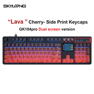 Skyloong Teclado mecánico para juegos de 104 teclas Nueva llegada 8000mAh 2,4 GHz para Bluetooth 5,0 Función de calculadora Compatible WIN para - Product Image 2