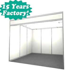 Cabina de exposición de aluminio portátil, estructura de concha mejorada, cabina de exposición estándar con pantalla gráfica de pie - Product Image 4