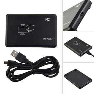 Stable Performance Strong Compatibility ABS Shell Black USB Card Reading Speed Based <strong>HF</strong> Proximity Handheld RFID <strong>Reader</strong>