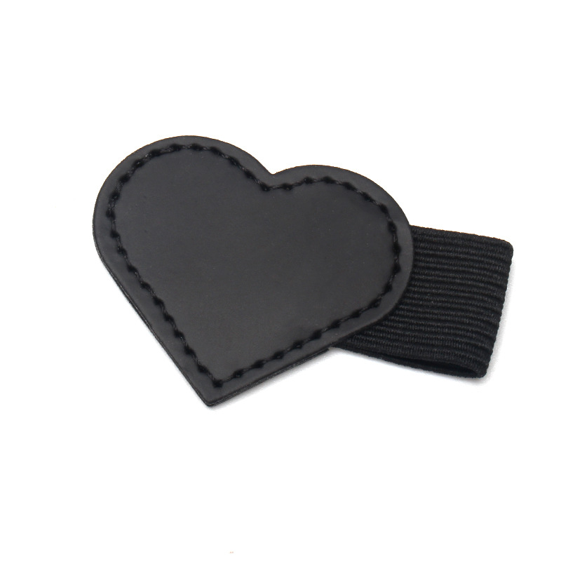 Insert stylo en forme de coeur/noir