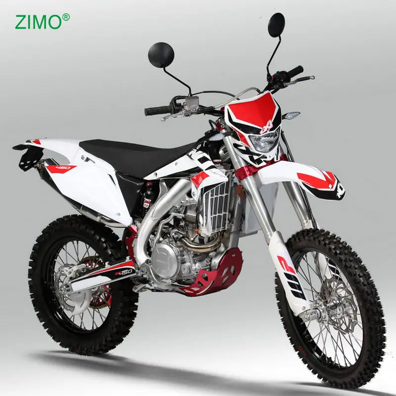 2024 250cc 450cc सफेद लाल स्पोर्ट ऑफ-रोड मोटरसाइकिलें