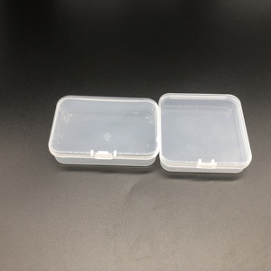 迷你方形塑料透明容器工具箱适用于小型产品 - Product Image 3