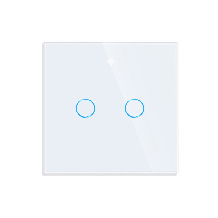 Zigbee- White 2 Gang