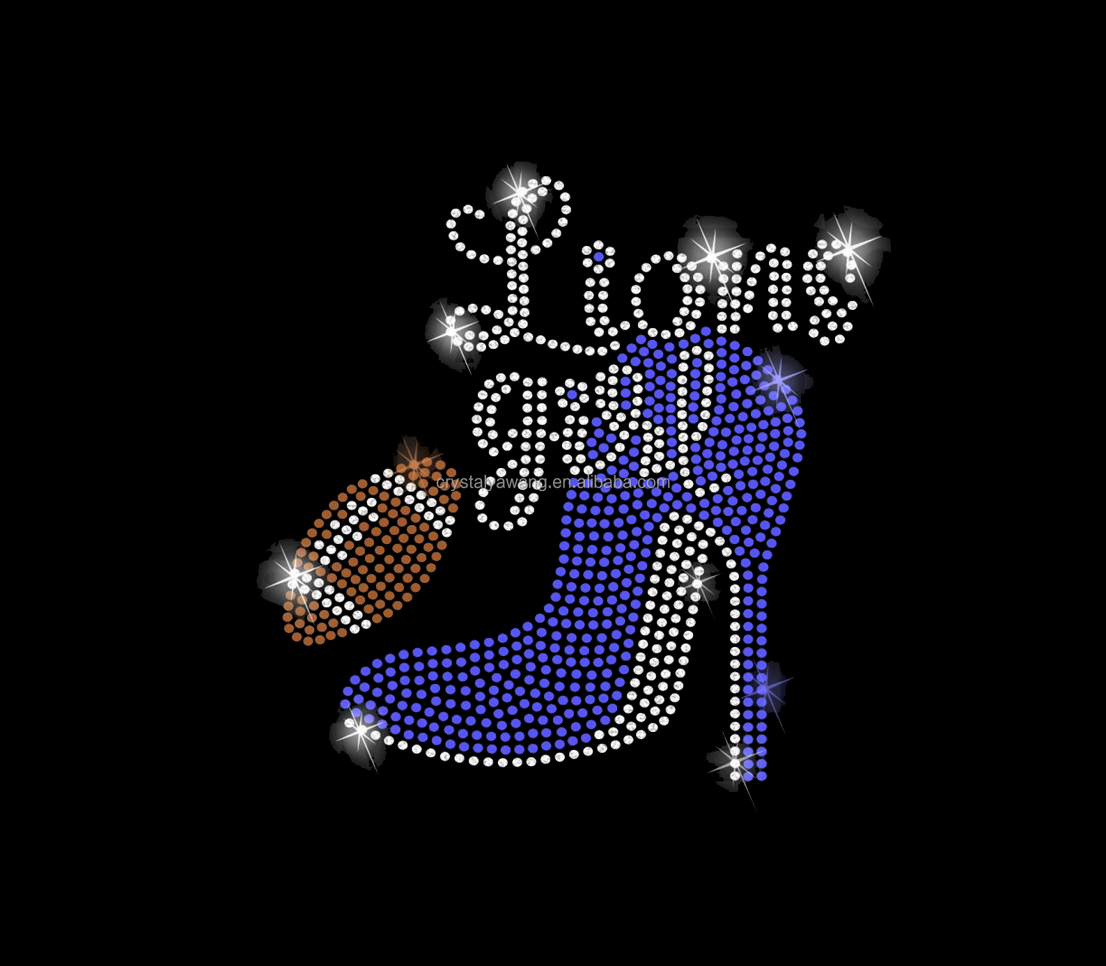 Design #9 crystal blue
