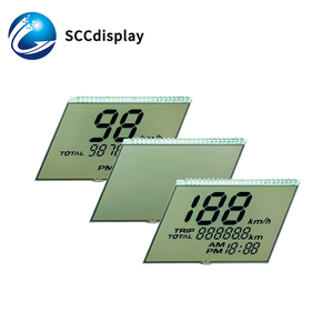 SJXDGW007 Günstige HTN Monochrom 7 Segment LCD-Anzeige modul Benutzer definiertes Segment LCD-Anzeige module - Product Image 3