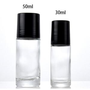 Clear 30ml 50ml Refillable Roll on Bottles Deodorant Containers for Essential Oil <strong>Perfumes</strong> Balms Cosmetics <strong>DIY</strong> Beauty Oils Mix - Product Image 3