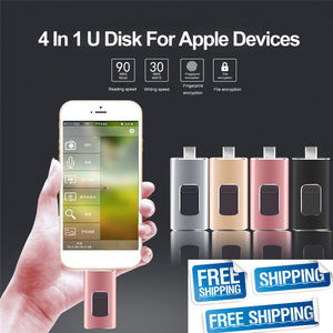 兼容4合1 OTG USB闪存驱动器HD USB 3.0闪存Pendrive 128GB安卓手机微型USB类型C - Product Image 6