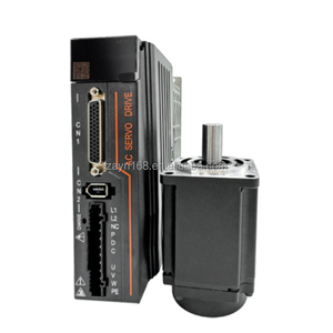 17-bit tek döngü mutlak manyetik kodlayıcı 60mm su geçirmez Servo Motor kiti 1.27Nm 3000rpm 400W AC Servo Motor tek fazlı - Product Image 2