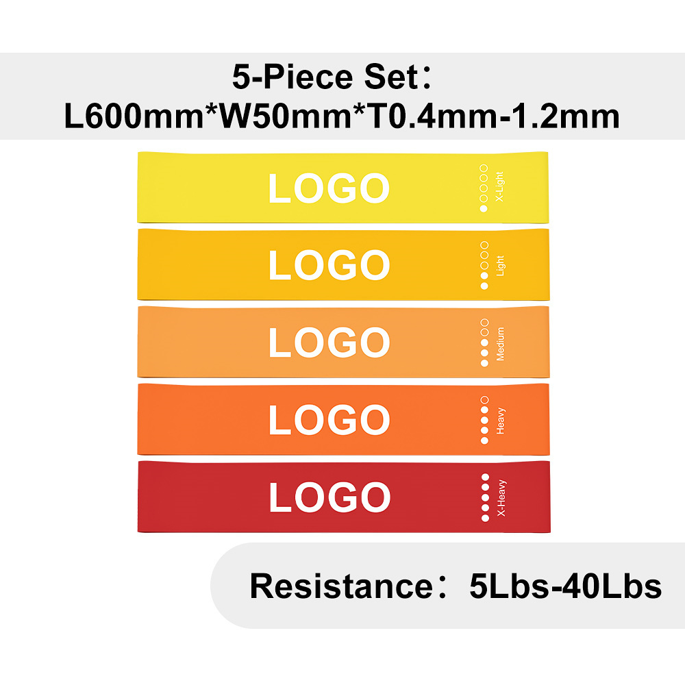 Gradient-Orange 5Pcs Set