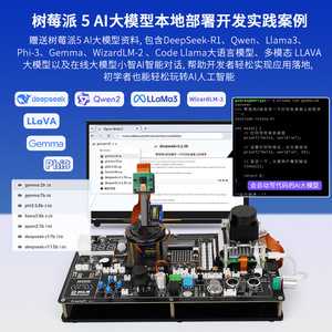 Xiaozhi ai mô hình lớn Raspberry Pi 5 LCD module cho trí tuệ nhân tạo nhận dạng hình ảnh cảm biến thử nghiệm phát triển - Product Image 4