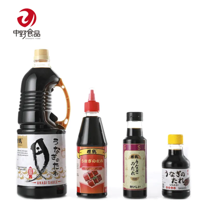 Japanische Unagi Kabayaki Sauce Aal Sushi Sauce Halal Geröstete Aal Sauce