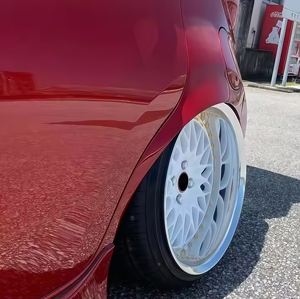 3 parça dövme tekerlekler 4x108 4x114.3 4x100 15 "16" 17 "18" inç alaşım 4 delik araba tekerlekleri için Mini Cooper akıllı - Product Image 6