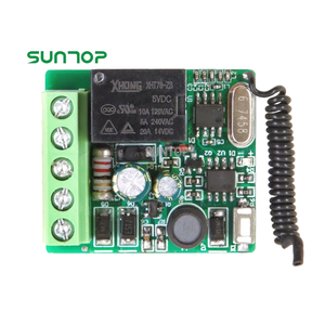RF 433 Mhz Fernbedienungen Drahtloser Fernbedienung schalter 220V 1CH Relais empfänger modul mit Fernbedienung am AUS-Sender - Product Image 5