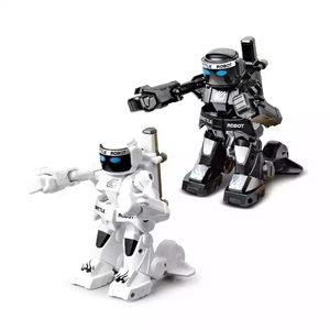 Robot de batalla de detección inteligente RC de 2,4G, Robot DE LUCHA interactivo inteligente de 2 uds con sonido/luz - Product Image 3