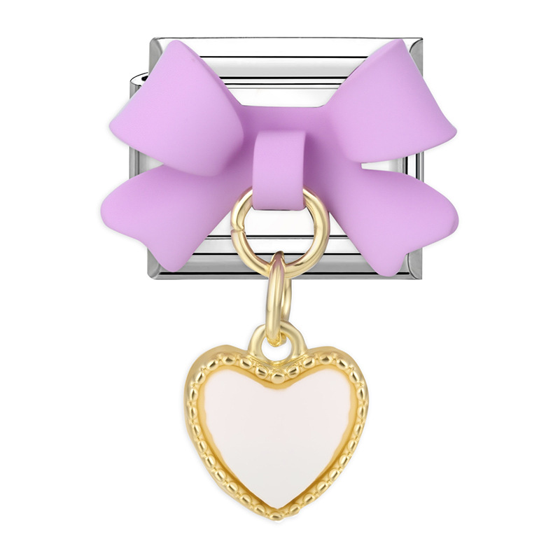 Purple bow