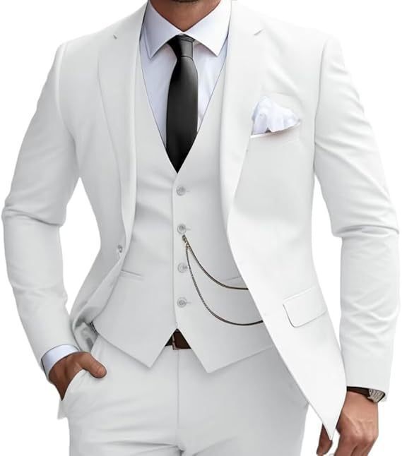 Ensemble trois pièces blanc