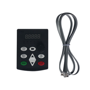 VFD Inverter 1.5kw/2.2kw/4KW/5.5KW CNC motore mandrino controllo velocità 3P-220V convertitore di frequenza di uscita Driver a velocità variabile