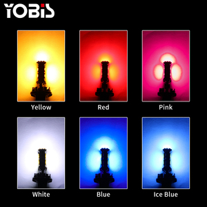 YOBIS LED ampul için yedek ışık ters işıklar yüksek güç T15 4014-45 A/B Bcakup ters lamba araba kuyruk fren işık W16W