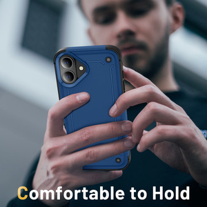 Iphone 16 Pro Max装甲组合盒防震硬飞甲手机后盖 - Product Image 3