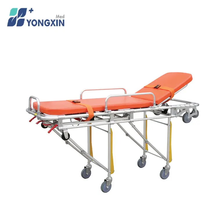 YXZ-D-H2 Hot Product Aluminum Alloy emergency Stretcher medical used ambulance gurney stretcher trolley for sale