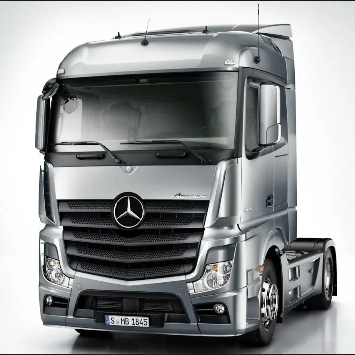 Mercedes-Benz sử dụng xe tải ACTROS tại Trung Quốc trong kho 6x4 10 Bánh Xe Xe tải mới động cơ diesel máy kéo xe tải để bán