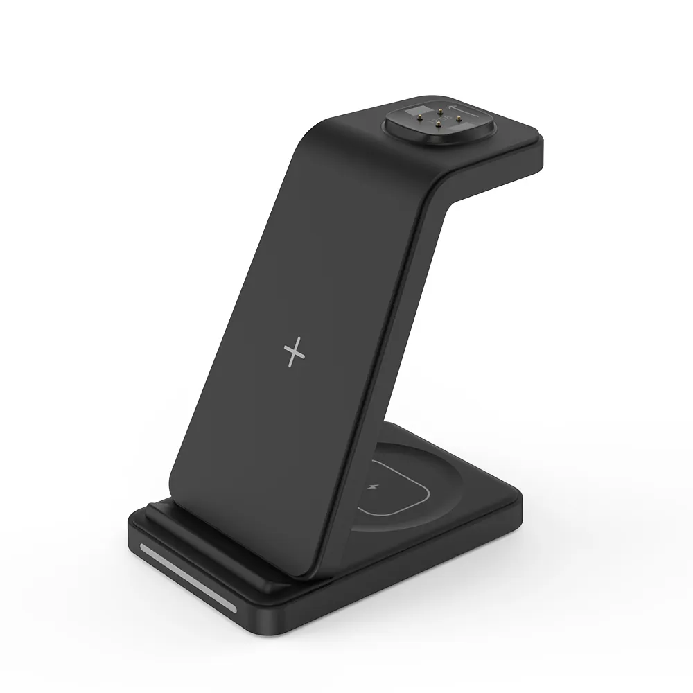 T7 لـ Fitbit Sense 2 بالعكس 4 بالعكس 3 لجميع الهواتف الذكية 3 في 1 لشاحن أبل اللاسلكي