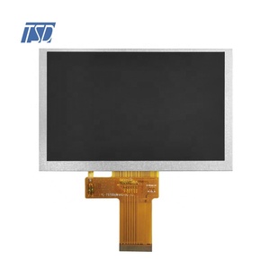 Pantalla lcd ips de grado automotriz, módulo de pantalla tft lcd de 5 pulgadas, 800x480 lvds, gran temperatura - Product Image 2