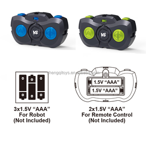 LK Toys Robot de control remoto Juego de lucha de boxeo con asiento eyector DIY Montaje RC Robots de batalla Juego interactivo con sonido - Product Image 4