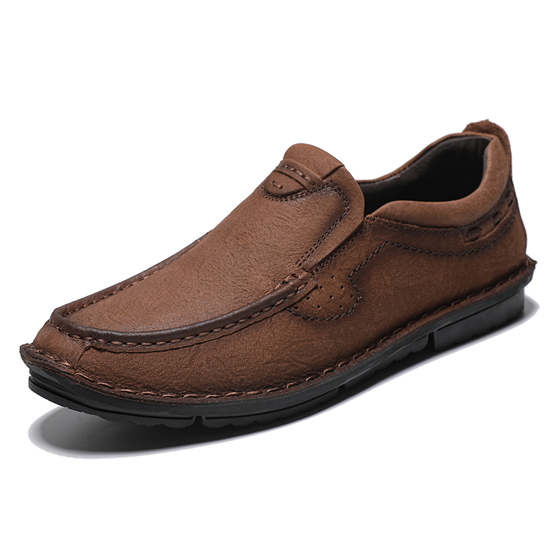 Mocasín marrón oscuro