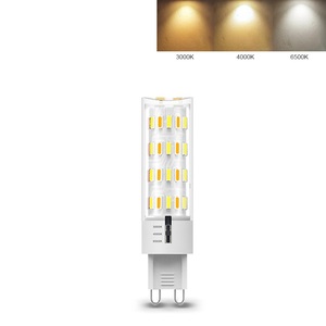 AC110 220V 3000K-4000K-6500K <strong>G9</strong> <strong>LED</strong> Corn Bulb with Three-color Switch - Product Image 6