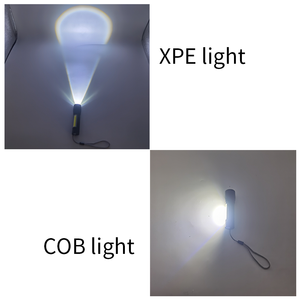 Mini Zoom su geçirmez XPE LED COB lambası Torch fener şarj feneri 3 aydınlatma modları kamp işık Led el feneri - Product Image 6
