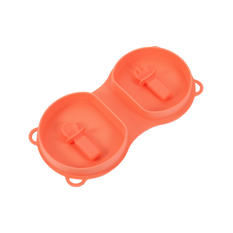 Conjunto naranja de 3 piezas.