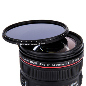 JJC F-NDV62 Variable Neutral Density Lens <strong>Filter</strong> <strong>62mm</strong> for Camera Lens Ultra Slim ND2-ND400 VND <strong>Filter</strong> Optical Glass - Product Image 4