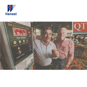 Máy kiểm tra nhanh gắn tường Máy kiểm tra nồng độ cồn bằng pin nhiên liệu Nhận biết 200 loại tiền xu - Product Image 4