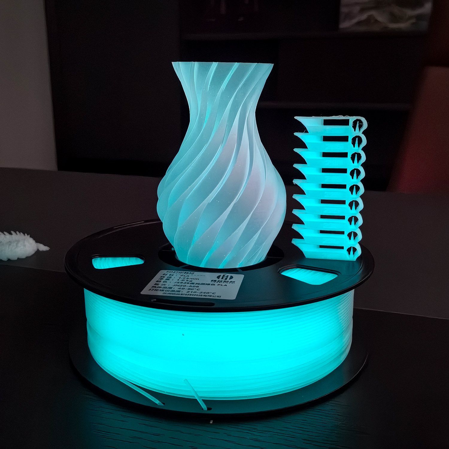 Night Glow Blue Green