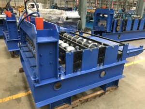 Hydraulic Curving Bending Roll Forming Machine Galvanized Corrugated Steel Roof Panel Sheet PLC Control <strong>System</strong> Tile New Used - Product Image 5