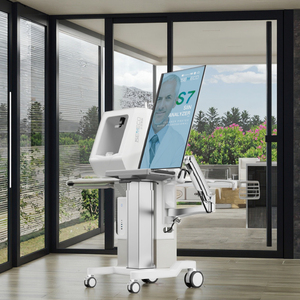 MEICET Best Digital Skin Analyzer <strong>Device</strong> 3D AI Technology LED Light Facial Skin Machine Face Analysis Machine EU IT JP US WiFi