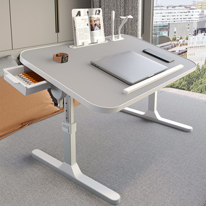 Soporte portátil 2025, escritorio de Metal grande ajustable en altura y ángulo para ordenador portátil, uso de oficina, escritorio de ordenador con bandeja y mesa de bandeja - Product Image 3