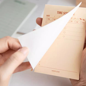 Papelería de alta calidad Oficina Empresa personalizada Membrete Bloc de notas Papel Impresión de letras Kraft Libretas con logotipo - Product Image 3