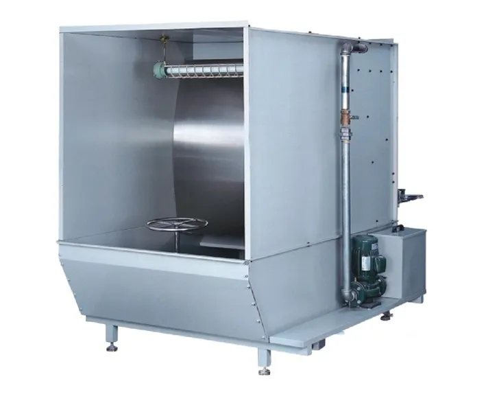 Water curtain cabinet  used for painting assembly line workshops in all walks of life as environmental protection equipment