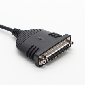 定制USB至DB25电缆适配器USB 2.0 a型至DB-25引脚母串行并行适配器电缆 - Product Image 3