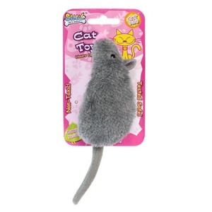 Ratón de juguete para gato, juguete para rascar hierba gatera - Product Image 5