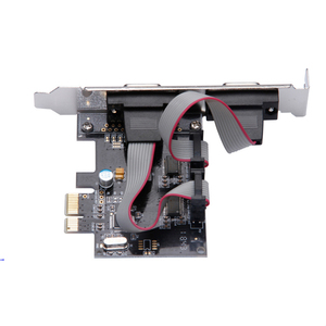 Customized <strong>PCI</strong>-E to RS232 Adapter Card Copper Serial Port Expansion Card Computer Peripheral in Stock - Product Image 5