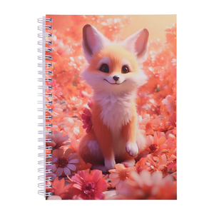 Cartone animato gattino personalizzato a spirale rilegato a colori bobina filo-o libro di esercizi di carta notebook da latte a spirale quaderni per gli studenti - Product Image 1