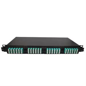 1U Montaje en rack MTP/MPO Cassette Patch Panel ODF de 19 pulgadas con 3 módulos 5G/4G Fibra POE Compatible con 12 x LC Duplex - Product Image 3