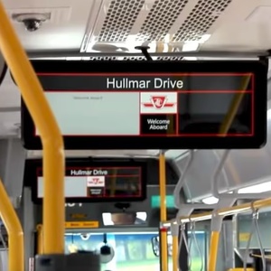 Parada de autobús, pantalla Led, reproductor de vídeo colgante, Monitor de autobús, techo, pantalla de Tv Lcd, reproductor Multimedia, señalización Digital de autobús - Product Image 5