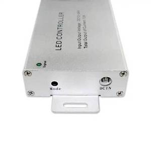 Kablosuz alüminyum kabuk 20-Key denetleyici 3-Channel LED RF uzaktan kumanda RGB denetleyici DC 12V/24V 12A COB şerit için Dimmer - Product Image 1